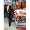 imageLOLANTA 2Pcs Girls Dance Outfits Cropped Sequin Jacket Pants Set Kids Hip Hop Dance Costumes for 80s 90s Party 515 YearsBlack