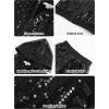 imageLOLANTA 2Pcs Girls Dance Outfits Cropped Sequin Jacket Pants Set Kids Hip Hop Dance Costumes for 80s 90s Party 515 YearsBlack