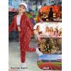 imageLOLANTA 2Pcs Girls Dance Outfits Cropped Sequin Jacket Pants Set Kids Hip Hop Dance Costumes for 80s 90s Party 515 YearsRed