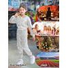 imageLOLANTA 2Pcs Girls Dance Outfits Cropped Sequin Jacket Pants Set Kids Hip Hop Dance Costumes for 80s 90s Party 515 YearsSilver