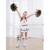 imageLOLANTA Girls Cheerleader Uniform Outfit Cheerleading Costume Fun Varsity Brand Youth Red WhiteBlack