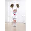 imageLOLANTA Girls Cheerleader Uniform Outfit Cheerleading Costume Fun Varsity Brand Youth Red WhiteBlue