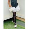imageLOLANTA Girls Lace Tights Kids Sheer Patterned Fishnet Stockings 2 Pack Hollow Dance PantyhoseBlack Bow Black Flower