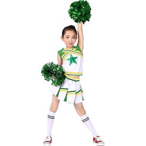 imageLOLANTA Girls Cheerleader Uniform Outfit Cheerleading Costume Fun Varsity Brand Youth Red WhiteGreen