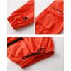 imageLOLANTA Girls Hip Hop Dance Clothes Streetwear Kids Cute Outfits Tank Cargo Pant SetsOrange