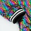 imageLOLANTA Girls Sequin Jacket Long Sleeve Kids Bomber Coats with Pockets Spring Fall Outfits for 415 YearsRainbow