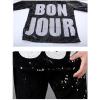 imageLOLANTA Kids Dance Costume Boys Girls Sequins Hip Hop Clothes 80s 90s Outfits Shiny Dress Up DancewearBlack