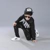 imageLOLANTA Kids Dance Costume Boys Girls Sequins Hip Hop Clothes 80s 90s Outfits Shiny Dress Up DancewearBlack