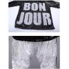 imageLOLANTA Kids Dance Costume Boys Girls Sequins Hip Hop Clothes 80s 90s Outfits Shiny Dress Up DancewearSilver