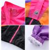 imageLOLANTA Boys Girls Color Block Jacket Track Pants Sets Hip Hop Dance Patchwork Clothes Unisex StreetwearPurple
