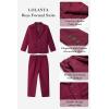 imageLOLANTA Boys Suit 2PCs Tuxedo Jacket Formal Wedding Ring Bearer Outfit Birthday Proms Dinner BlazersRed