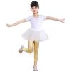 imageLOLANTA Girls Metallic Leggings Kids Stretchy Tights Ankle Length Shiny Dance PantsGold
