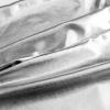 imageLOLANTA Girls Metallic Leggings Kids Stretchy Tights Ankle Length Shiny Dance PantsSilver