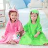 imageLOLANTA Kids Boys Girls Bath Towels Hooded Dinosaur Terry Cloth Cover ups Childrens Beach Towel Pool Swim Poncho CottonGreenANew13TGreen Crocodile