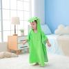 imageLOLANTA Kids Boys Girls Bath Towels Hooded Dinosaur Terry Cloth Cover ups Childrens Beach Towel Pool Swim Poncho CottonGreenANew13TGreen Crocodile