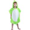 imageLOLANTA Kids Boys Girls Bath Towels Hooded Dinosaur Terry Cloth Cover ups Childrens Beach Towel Pool Swim Poncho CottonGreenANew13TGreenb