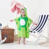 imageLOLANTA Kids Boys Girls Bath Towels Hooded Dinosaur Terry Cloth Cover ups Childrens Beach Towel Pool Swim Poncho CottonGreenANew13TGreennew