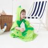 imageLOLANTA Kids Boys Girls Bath Towels Hooded Dinosaur Terry Cloth Cover ups Childrens Beach Towel Pool Swim Poncho CottonGreenANew13TGreennew
