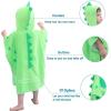 imageLOLANTA Kids Boys Girls Bath Towels Hooded Dinosaur Terry Cloth Cover ups Childrens Beach Towel Pool Swim Poncho CottonGreenANew13TGreennew