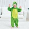 imageLOLANTA Toddler Dinosaur Animal Costume Unisex Baby Kids Flannel Hooded Romper Jumpsuit Dress Up OutfitGreendinosuar