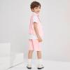 imageSummer Boys Suit Dress Clothes Kids Wedding Ring Bearer Outfit 4Pcs Shirt Vest Shorts SetPink