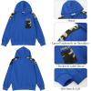 imageCamo Clothes for Boys Long Sleeve Hoodie and Pants Sets Kids 2 Piece Casual Outfits SweatsuitsBlue