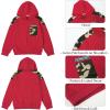 imageCamo Clothes for Boys Long Sleeve Hoodie and Pants Sets Kids 2 Piece Casual Outfits SweatsuitsRed