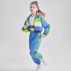 imageGirls Dance Clothing Set Hip Hop Modern Jazz Team Performance Costume Girls Dance Wear SetsDark Blue