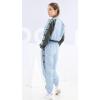imageGirls Dance Clothing Set Hip Hop Modern Jazz Team Performance Costume Girls Dance Wear SetsLight Blue