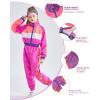 imageGirls Dance Clothing Set Hip Hop Modern Jazz Team Performance Costume Girls Dance Wear SetsRose Red