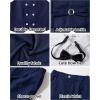 imageLOLANTA 4Pcs Summer Boys Suit Kids Dress Clothes Shirt Vest Shorts Bow Tie Waistcoat Tuxedo Wedding Ring Bearer OutfitNavy