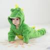 imageLOLANTA Baby Boy Costume Toddler Hooded Flannel Romper Little Kids Halloween Animal Fancy Dress Up 1545 YearsGreen