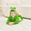imageLOLANTA Baby Boy Costume Toddler Hooded Flannel Romper Little Kids Halloween Animal Fancy Dress Up 1545 YearsGreen