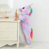 imageLOLANTA Baby Toddler Girls Onepiece Jumpsuit Infant Fleece Hooded Rompers Double Way Zipper Closure 6 Months3TPurple Unicorn