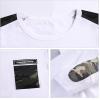 imageLOLANTA Boy Summer Clothes Kids Casual 2 Piece Outfit Cotton TShirt Camouflage Shorts SetWhite