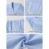 imageLOLANTA Boys 2 Pieces Linen Set kids Short Sleeve Button Down Shirt and Shorts Summer Vacation OutfitsBlue