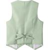 imageLOLANTA Boys 4Piece Formal Suit Wedding Ring Bearer Outfit Vest Pants with Dress Shirt Bow Tie for Graduation 213 YearsGreen