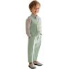 imageLOLANTA Boys 4Piece Formal Suit Wedding Ring Bearer Outfit Vest Pants with Dress Shirt Bow Tie for Graduation 213 YearsGreen