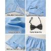 imageLOLANTA Boys 4Piece Formal Suit Wedding Ring Bearer Outfit Vest Pants with Dress Shirt Bow Tie for Graduation 213 YearsSkyblue