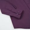 imageLOLANTA Boys Button Down Shirts Solid Color Poplin Fabric Kindergarten GraduationPartyWedding Suit ShirtPurple