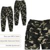 imageLOLANTA Boys Clothes Casual Camouflage 2 Piece Outfits Kids Long sleeve Sweatshirt Pants Sets Tracksuit01white