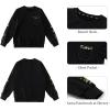 imageLOLANTA Boys Clothes Casual Camouflage 2 Piece Outfits Kids Long sleeve Sweatshirt Pants Sets Tracksuit02black