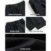 imageLOLANTA Boys Dress Pants Kids School Uniform Pants Slim Fit Formal Trousers with Belt Loops Pleated Elastic 414 YearsBlack