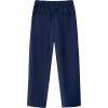 imageLOLANTA Boys Dress Pants Kids School Uniform Pants Slim Fit Formal Trousers with Belt Loops Pleated Elastic 414 YearsNavy