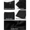 imageLOLANTA Boys Dress Shorts Kids Summer Shorts School Uniform OutfitFlat Front Solid Adjustable Waist 214 YearsBlack