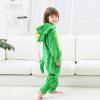 imageLOLANTA Boys Girls Bodysuits Costume Fleece Dinosaur Jumpsuit OnePiece Kids Holiday Halloween Birthday GiftGreen