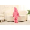 imageLOLANTA Boys Girls Dinosaur Shark Costume Flannel Jumpsuits Soft Animal One Piece for Kids Holiday BirthdayRose Red