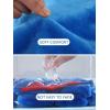 imageLOLANTA Boys Girls Hooded Bathrobe Soft Animal Plush Robe Kids Sleepwear Dressing Gown Gift 28 YearsBlue