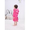 imageLOLANTA Boys Girls Hooded Bathrobe Soft Animal Plush Robe Kids Sleepwear Dressing Gown Gift 28 YearsRosered