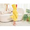 imageLOLANTA Boys Girls Hooded Bathrobe Soft Animal Plush Robe Kids Sleepwear Dressing Gown Gift 28 YearsYellow